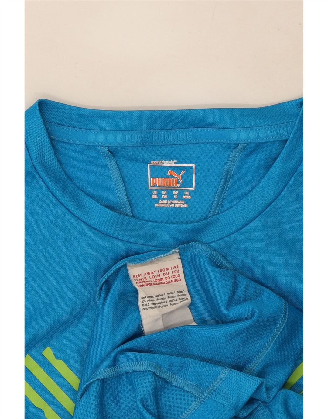 Puma Camiseta Niño Graphic Top 15-16 Años Azul Poliéster