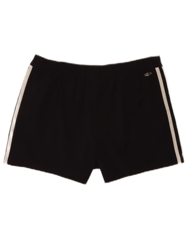Adidas Climalite - Pantalones cortos casuales para mujer, talla 40, talla grande, W32, nailon negro