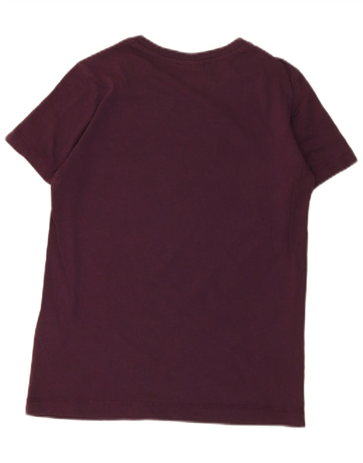 Champion Camiseta gráfica para mujer Top UK 6 XS Algodón morado