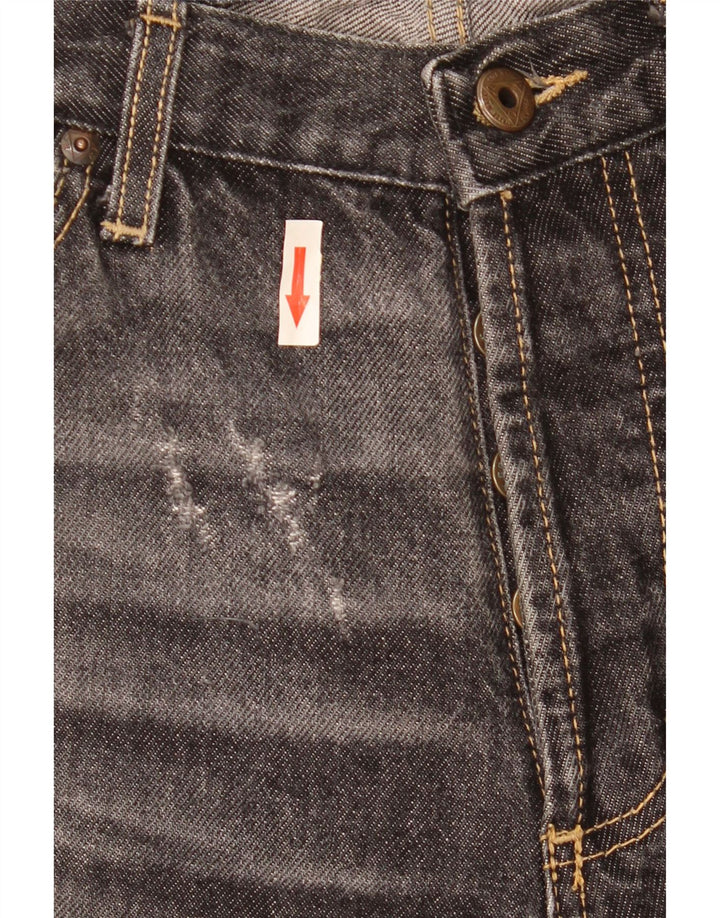 Roy Rogers Vaqueros rectos para hombre W32 L35 Algodón gris