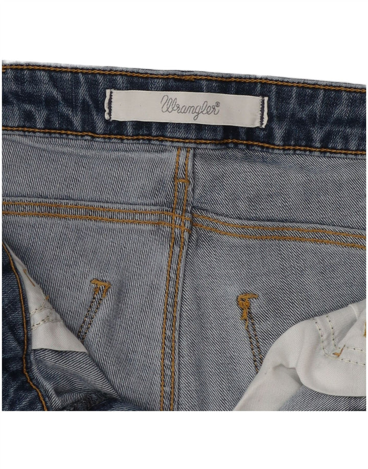 Vaqueros Wrangler Mujer Rectos W30 L29 Azul