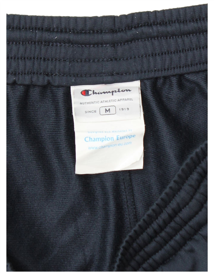 Champion Pantalones De Chándal Para Hombre Poliéster Azul Marino Medio