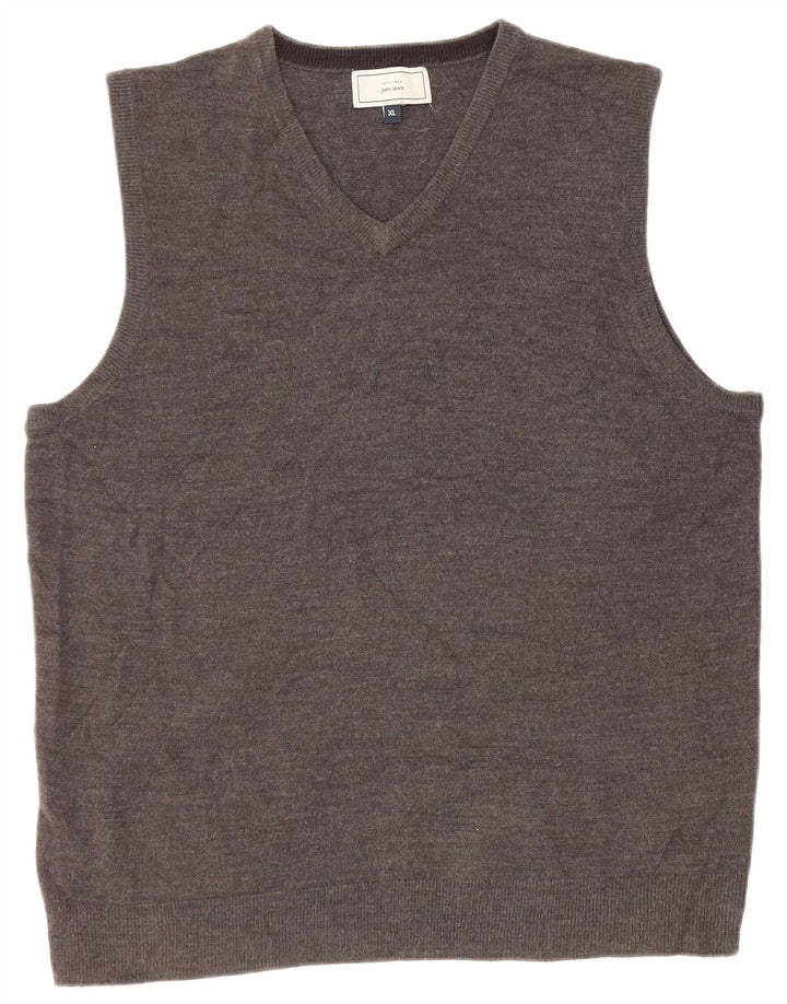 John Lewis - Camiseta sin mangas para hombre, talla XL, acrílico gris