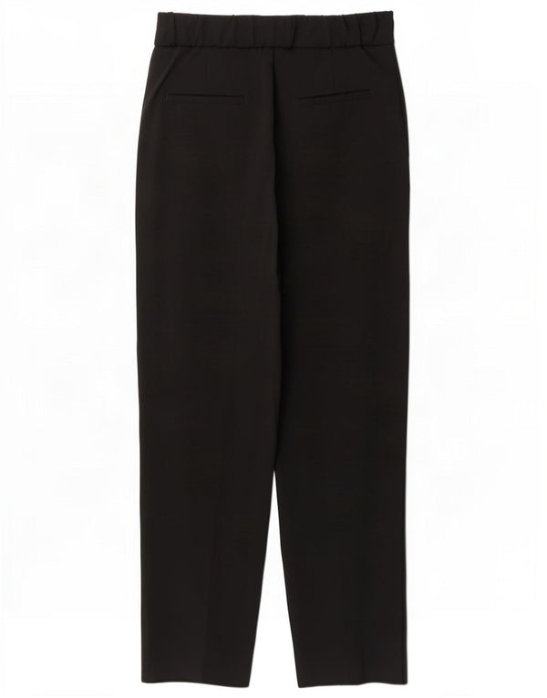 Massimo Dutti Pantalón Traje Pegged Mujer EU 36 XS W26 L27 Viscosa Negro