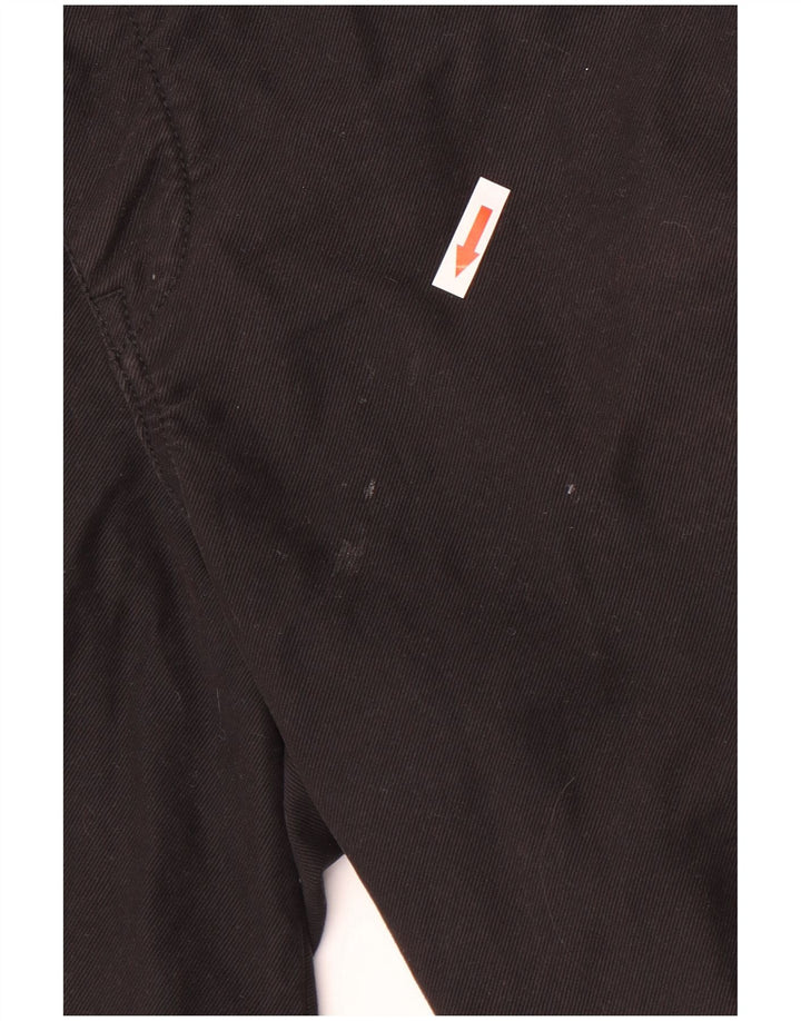 Scotch & Soda Pantalones cortos chinos para hombre W32 Large Algodón negro