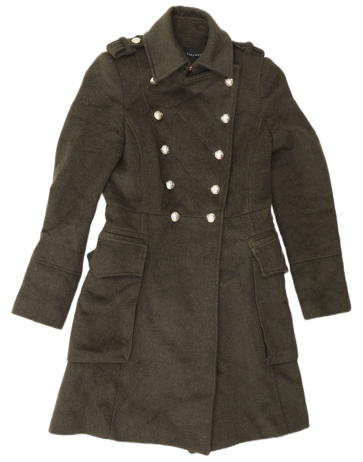 Zara Mujer Gabardina UK 10 Small Caqui