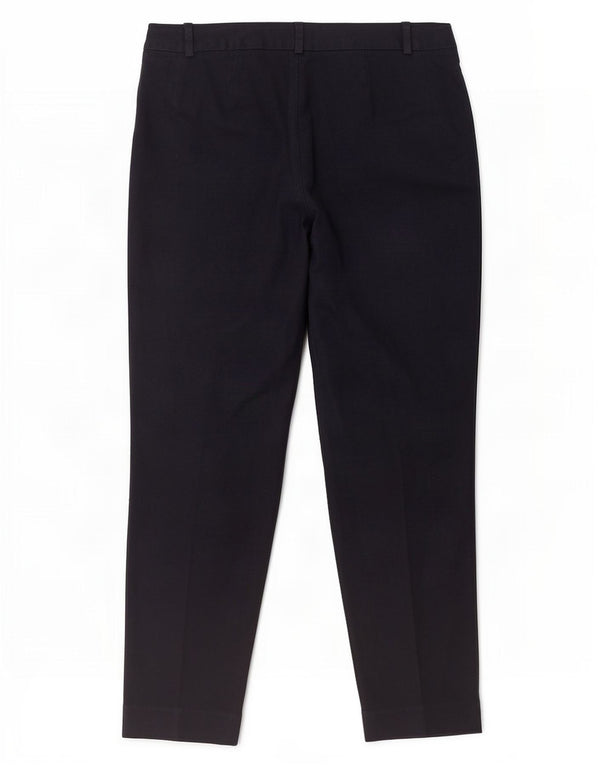 Marks & Spencer Pantalones de traje para mujer UK 12 Medium W30 L26 Azul marino