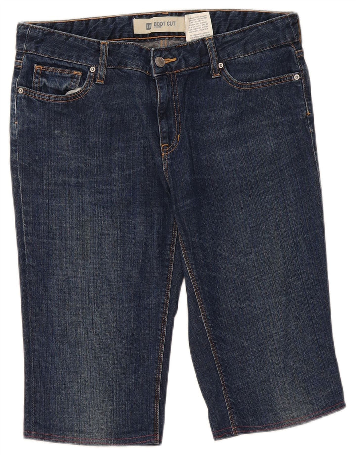 Shorts Vaqueros Gap Mujer W30 Algodón Azul Medio
