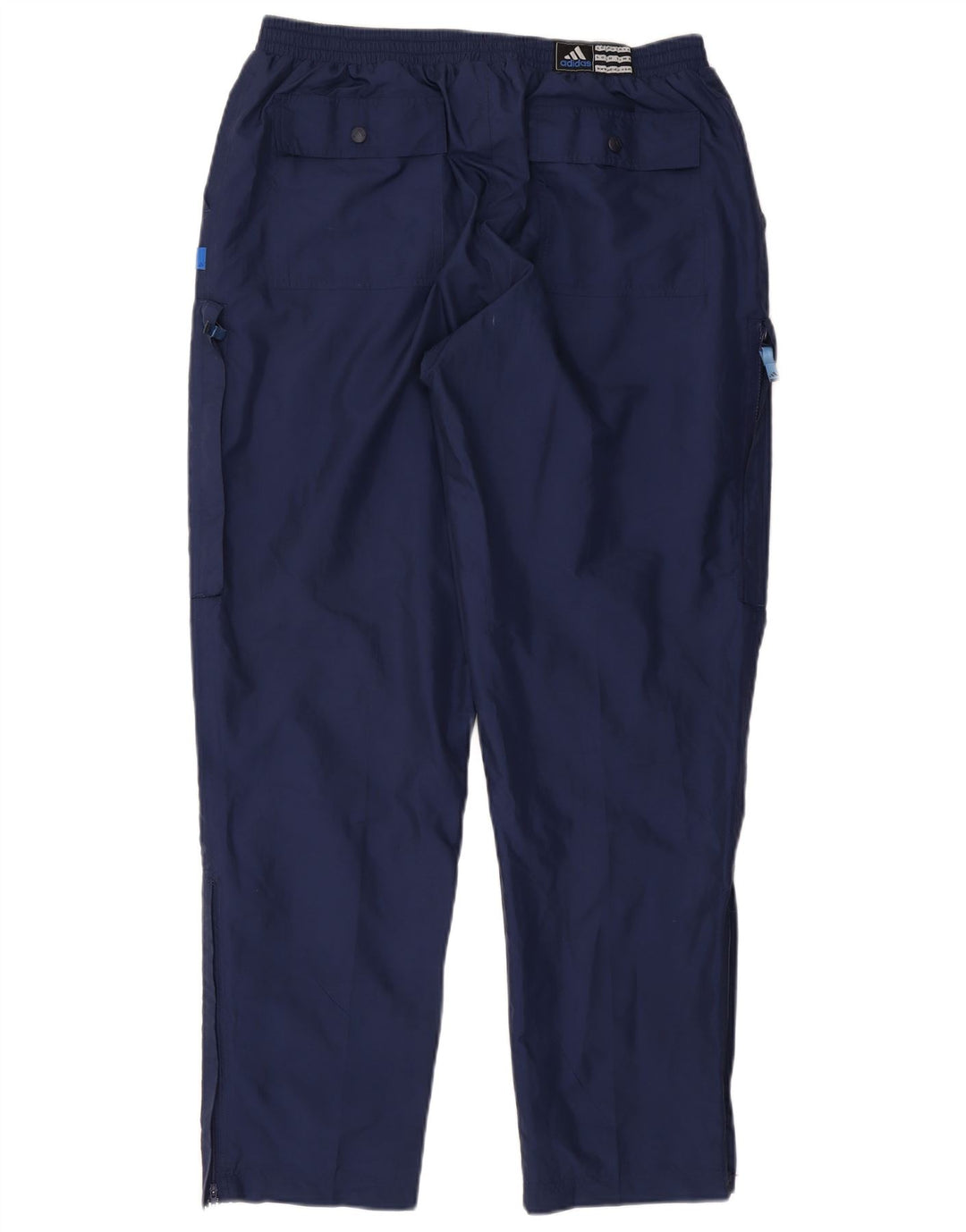 Adidas Hombre Cargo Chándal Pantalones Grande Azul Marino Poliéster