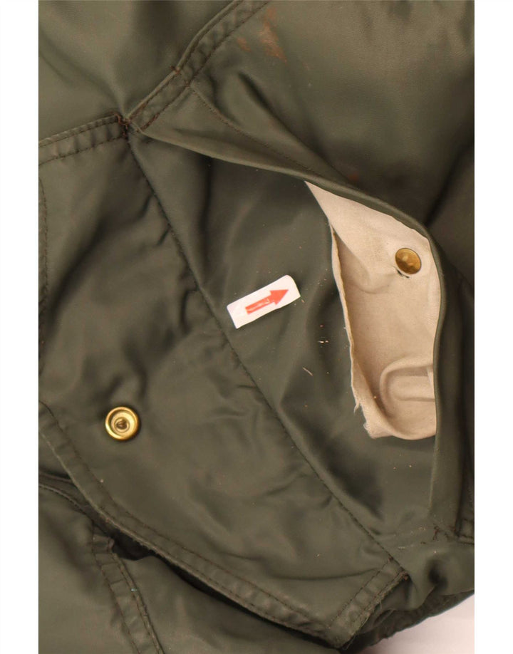 Carrera Chaqueta Bomber para Hombre UK 40 Large Caqui Colorblock Poliamida