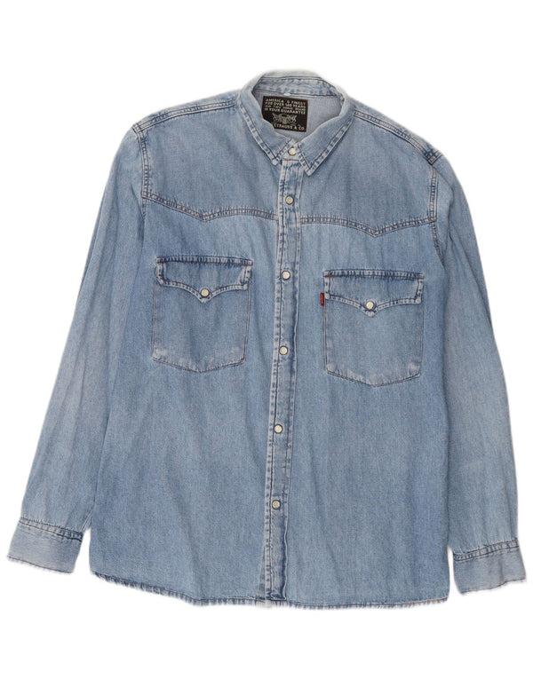 Camisa Levi's Hombre Denim XL Azul