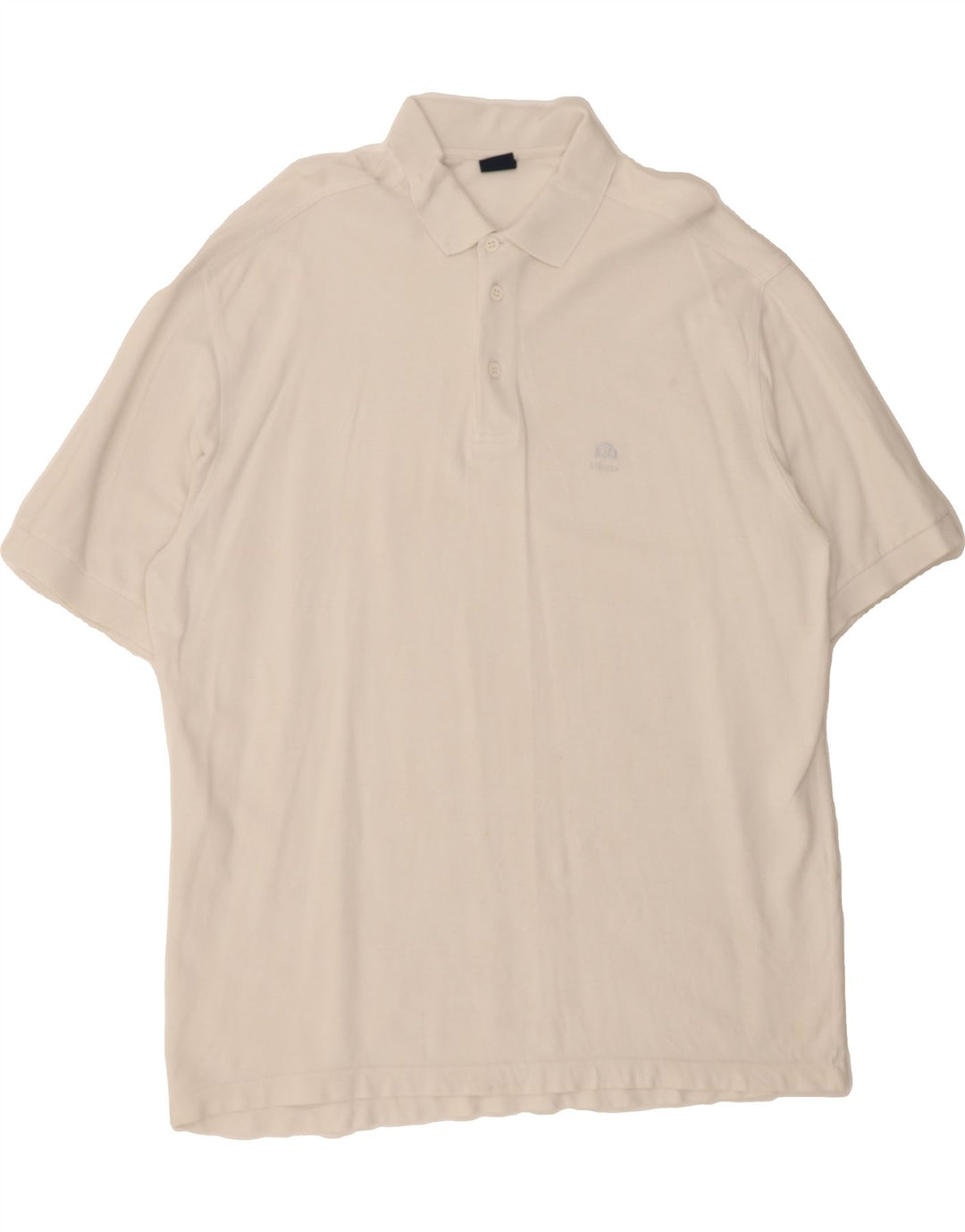 ELLESSE Mens Polo Shirt XL White Cotton Vintage Ellesse and Second-Hand Ellesse from Messina Hembry 