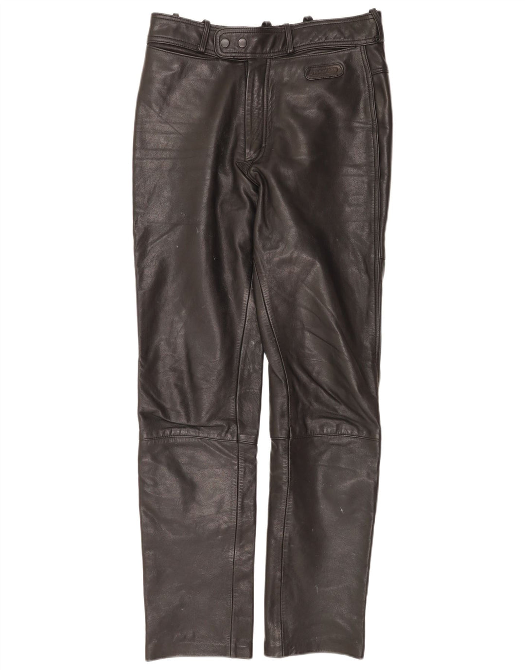 Hein Gericke Pantalones de cuero para hombre EU 50 Medium W30 L33 Cuero negro