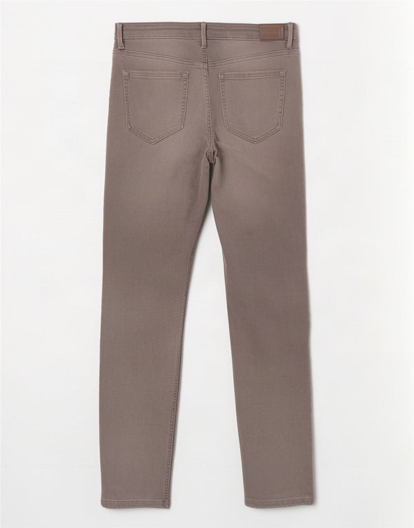 Marks & Spencer Vaqueros pitillo para mujer UK 12 Medium W32 L30 Algodón gris