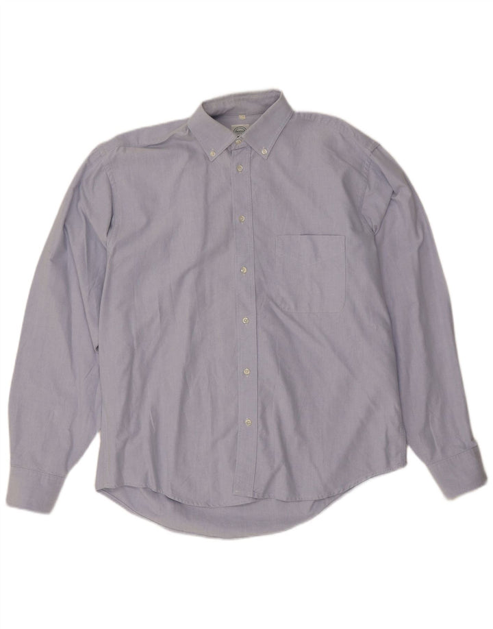 Camisa Boggi Hombre Talla 41 Grande Azul