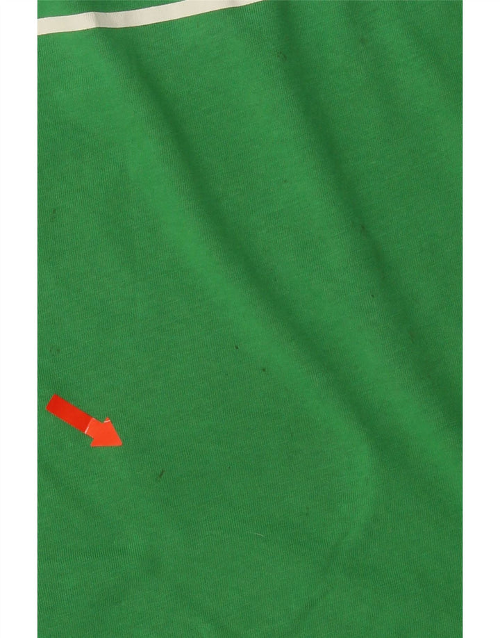 LEVI'S Mens Graphic T-Shirt Top Large Green Cotton Vintage Levi's and Second-Hand Levi's from Messina Hembry 
