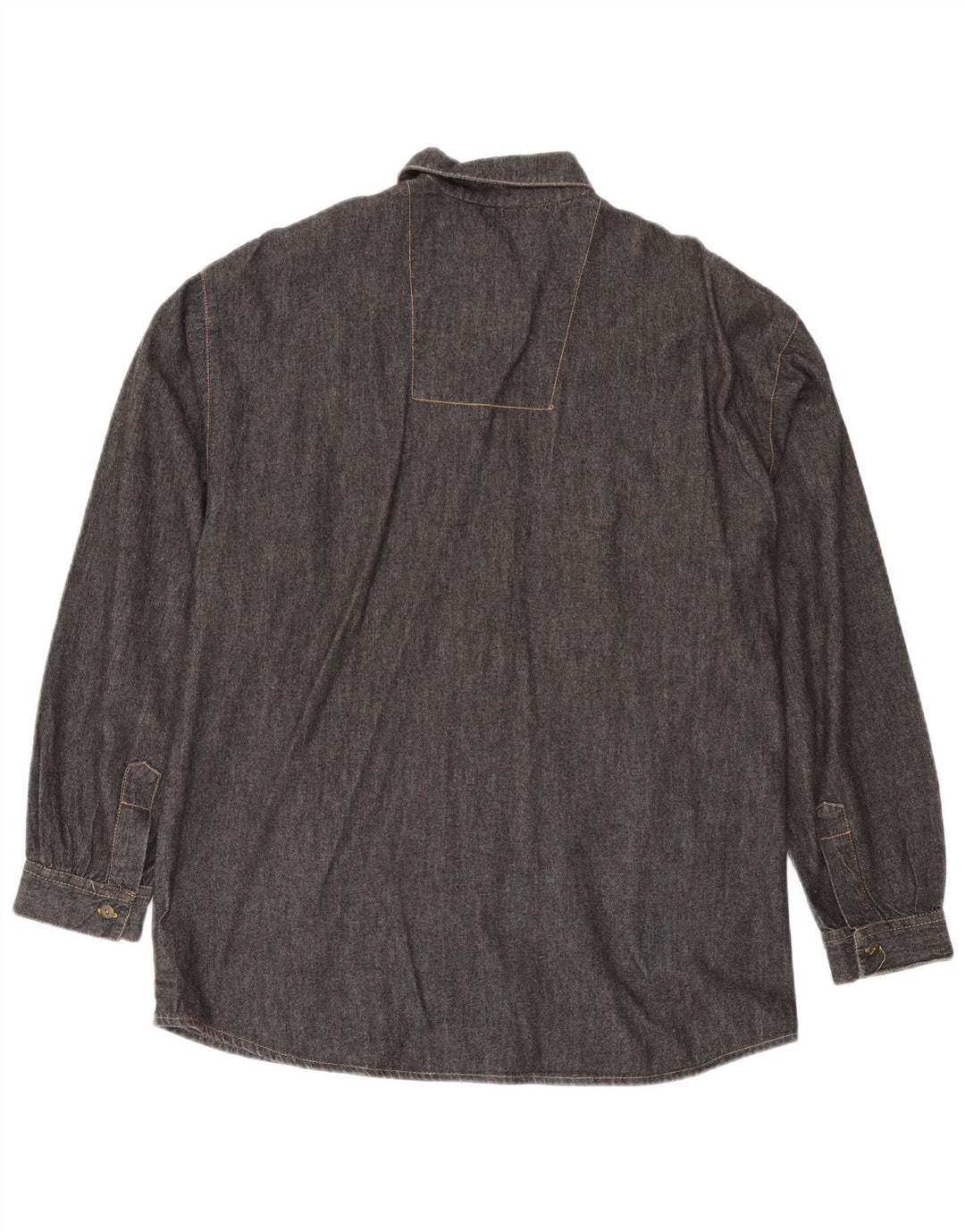 BUSTER Camisa vaquera para hombre IT 48/50 Medium Black