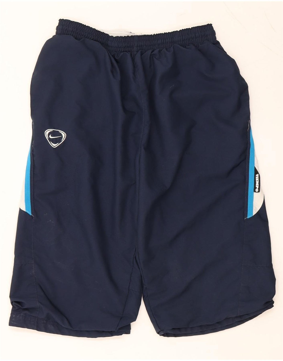NIKE Shorts deportivos para hombre Poliéster color block azul marino mediano