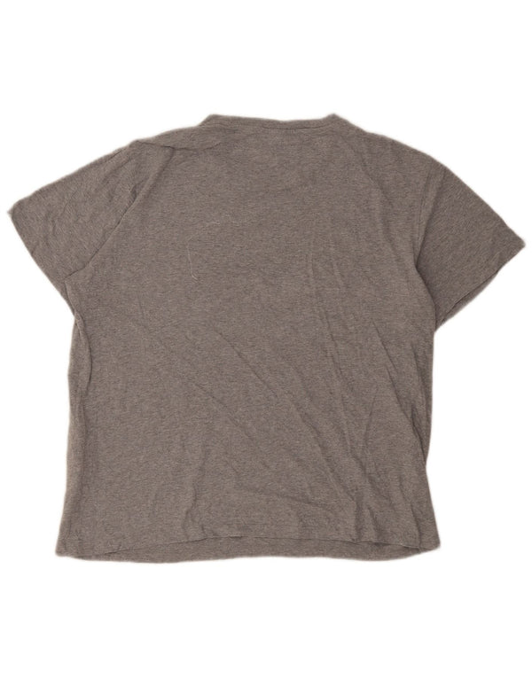 Levi's Camiseta gráfica para hombre Top grande de algodón moteado gris