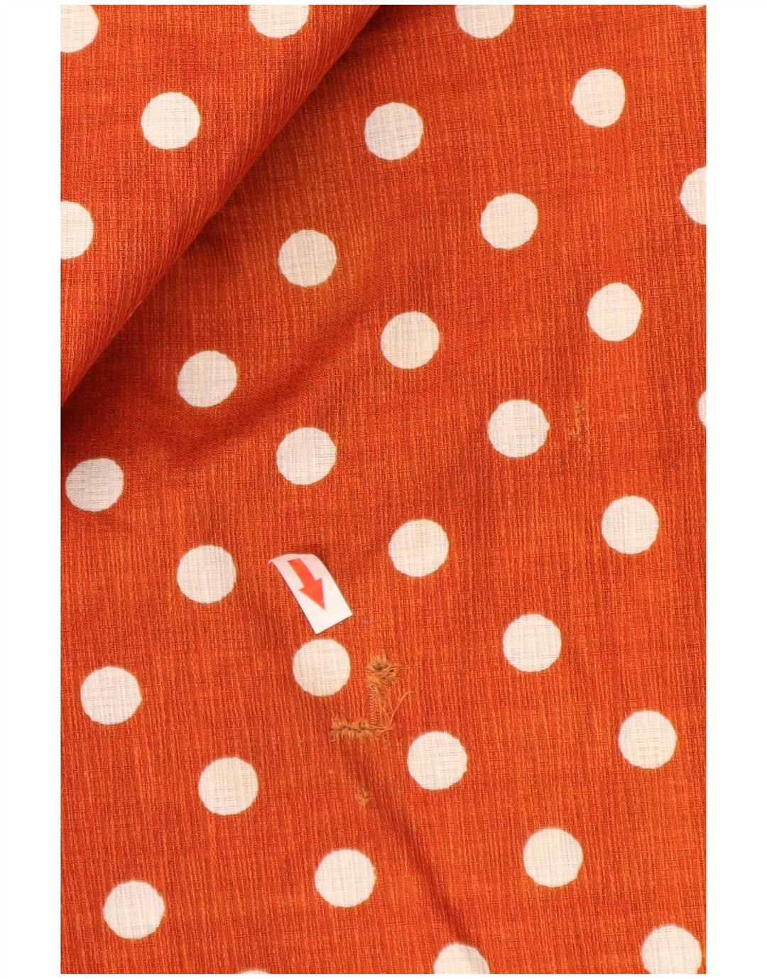 Falda acampanada vintage para mujer W24 XS lunares rojos