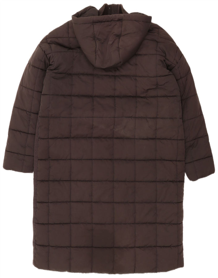 Abrigo acolchado con capucha para mujer Fat Face ES 40 XL Poliéster negro