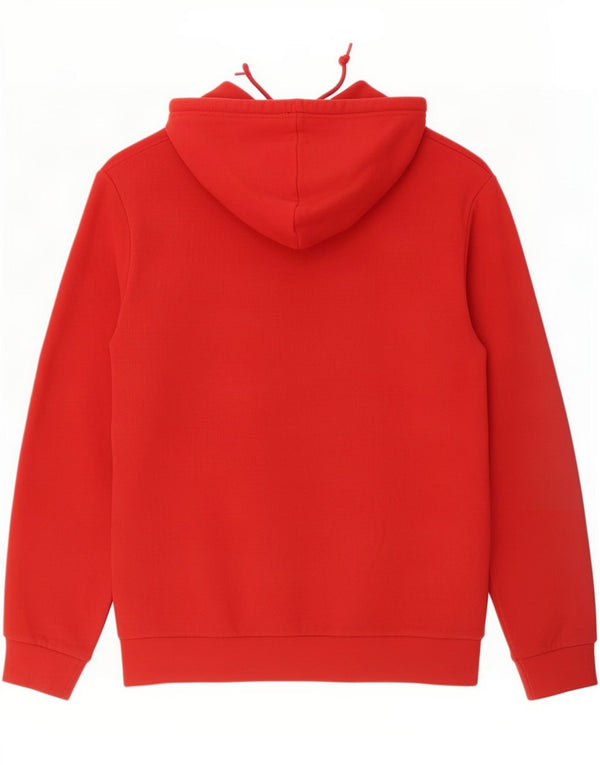 Adidas Hombre Sudadera Con Capucha Jumper Medium Rojo Algodón