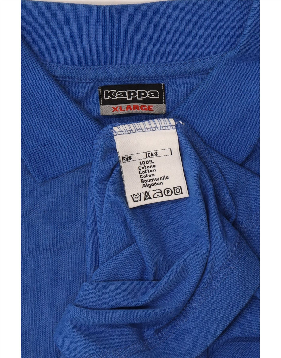 KAPPA Polo Hombre XL Algodón Azul
