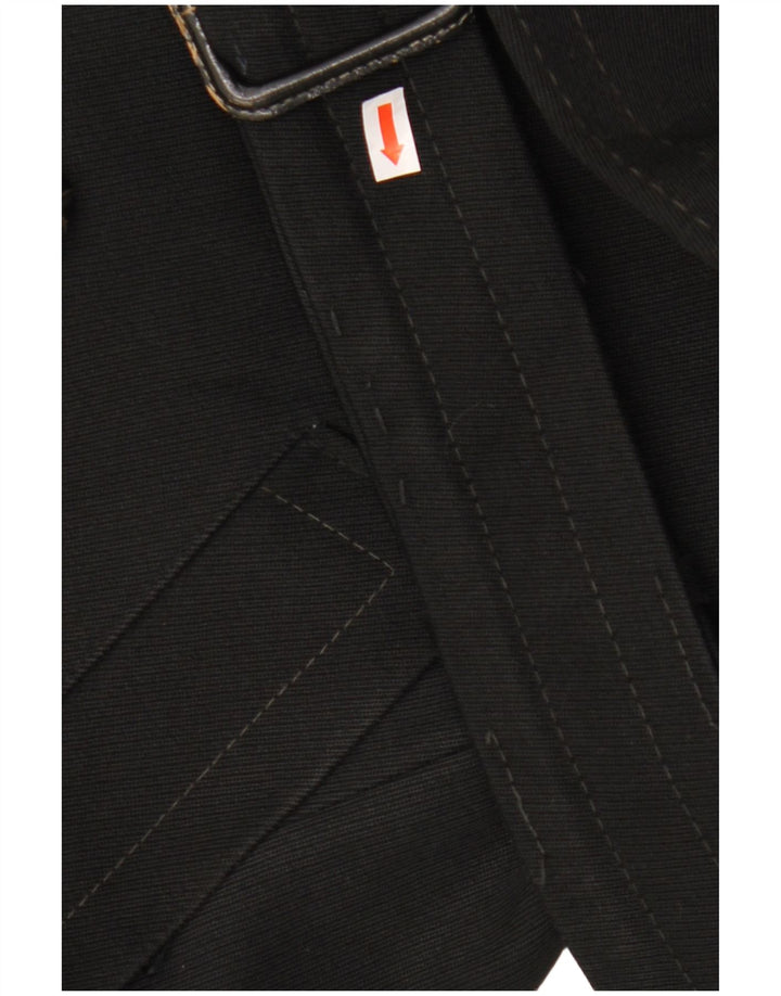 SEÑOR Gabardina para hombre IT 48 Lana negra mediana