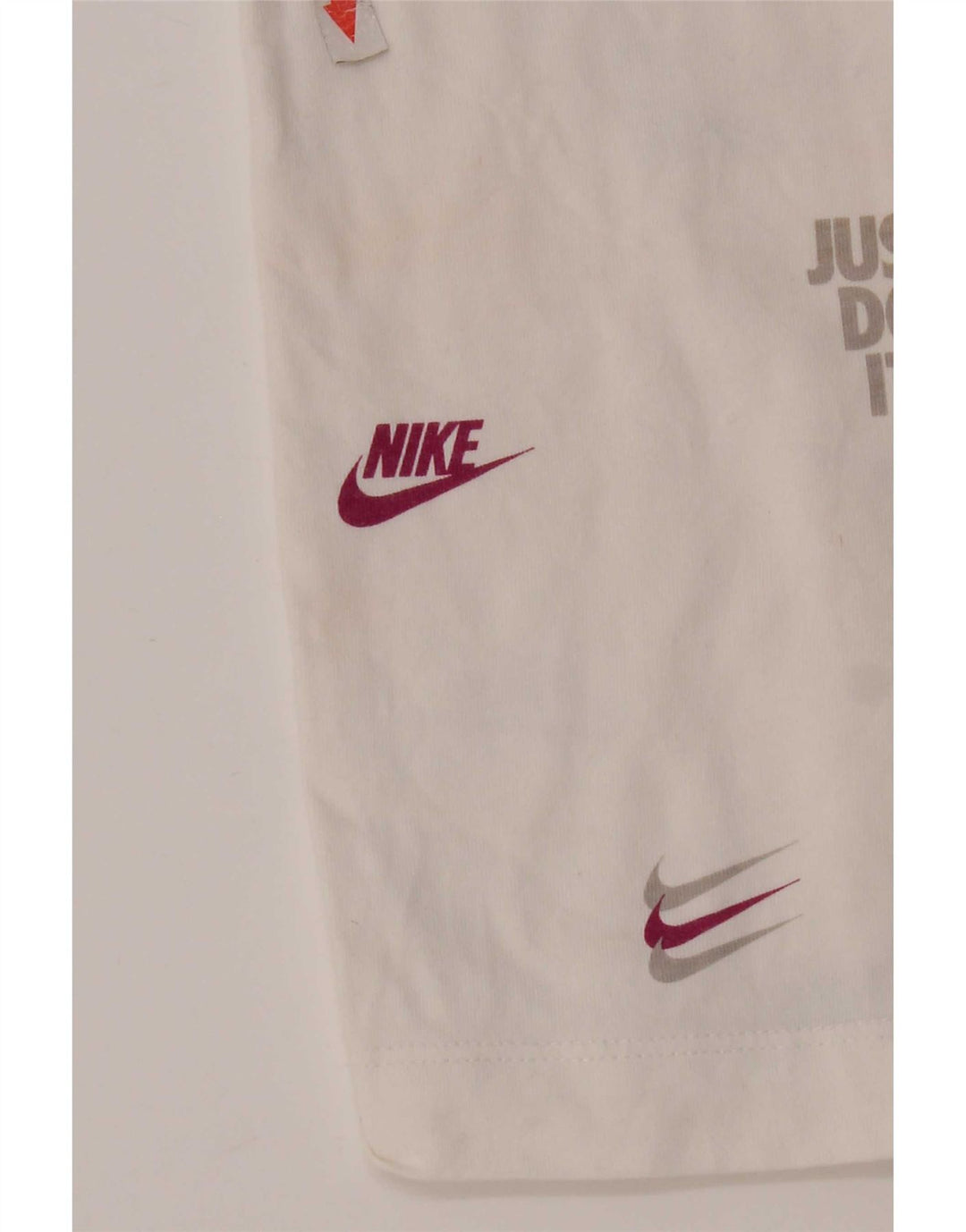 Nike - Camiseta gráfica para hombre, talla grande, algodón blanco