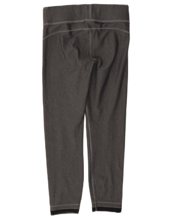 Under Armour Leggings cortos para mujer UK 4 XS Poliéster gris