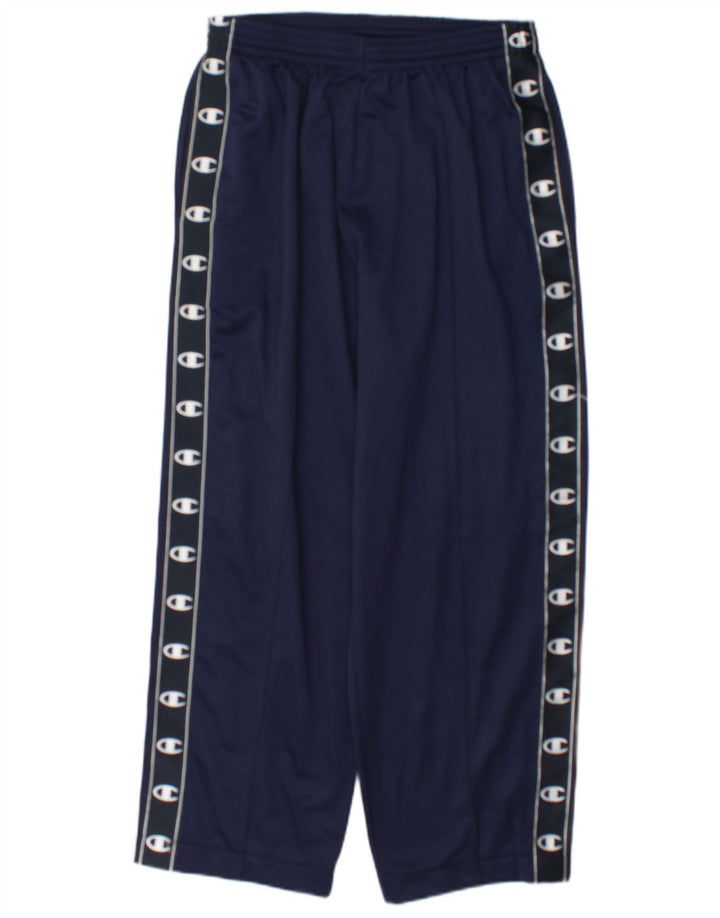 Champion Pantalones De Chándal Gráficos Para Hombre Poliéster Azul Marino Grande