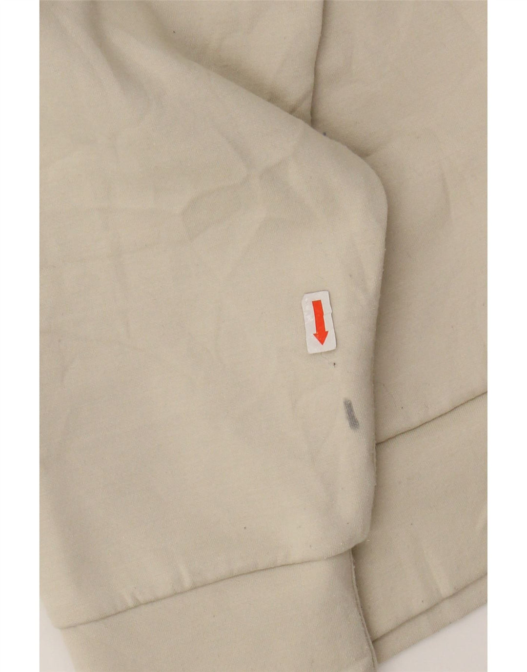 CHAMPION Jersey con capucha para hombre pequeño de algodón blanco roto