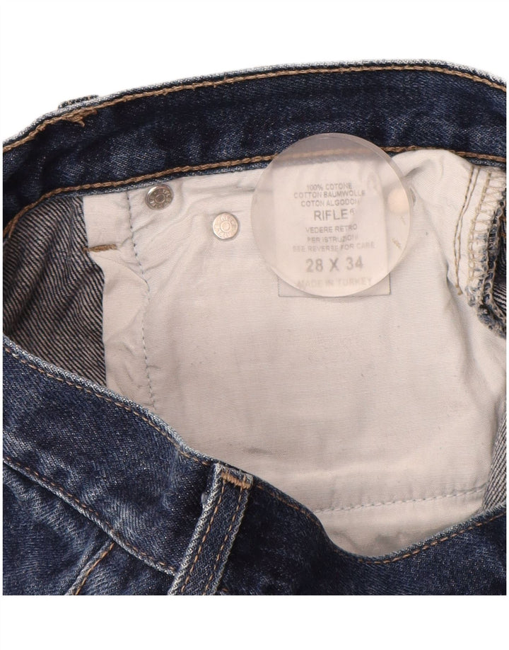 Vaqueros con corte bota para hombre Rifle W28 L28 Algodón azul