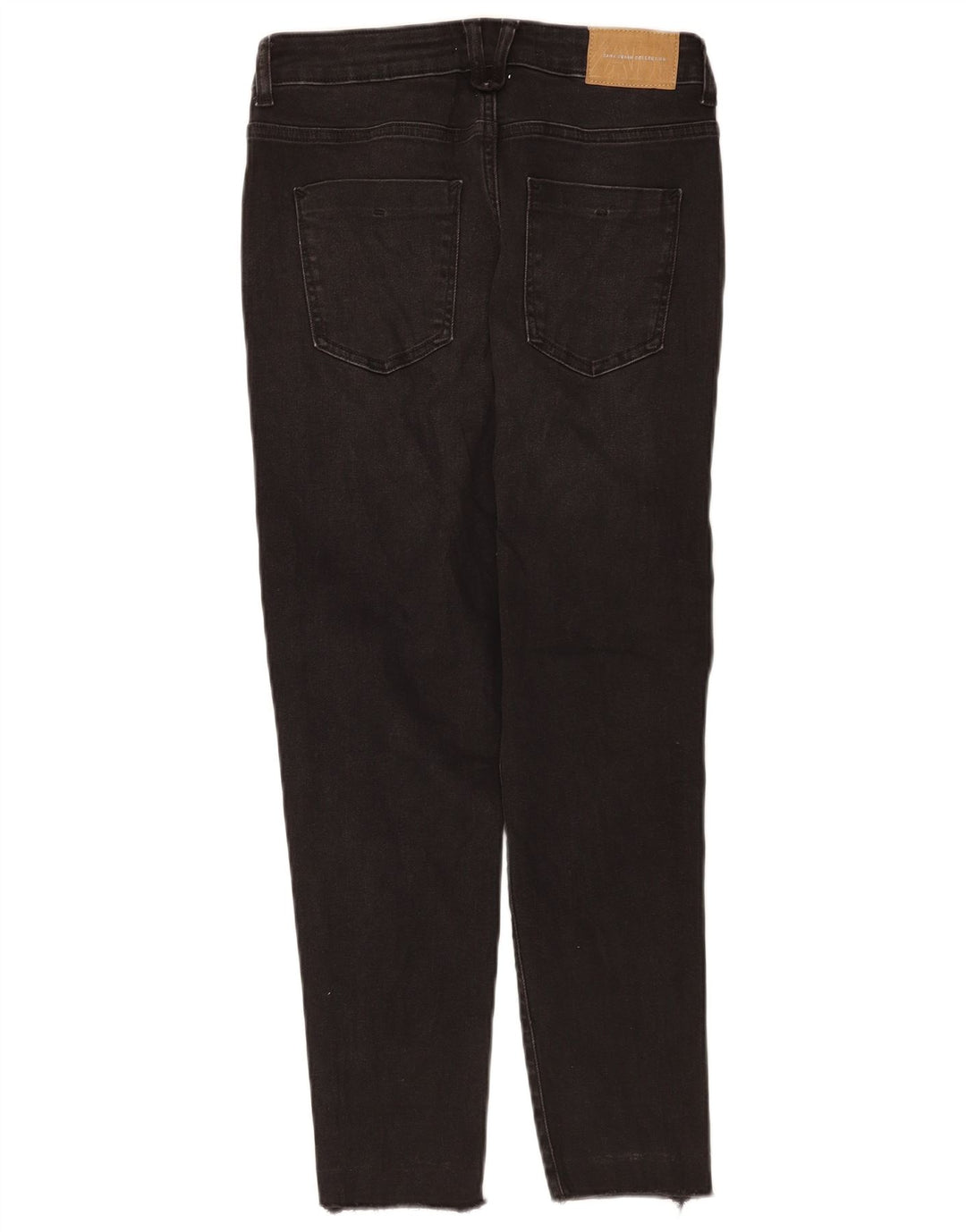 Zara Jeans Cónicos Para Mujer EU 40 Medium W30 L26 Negro