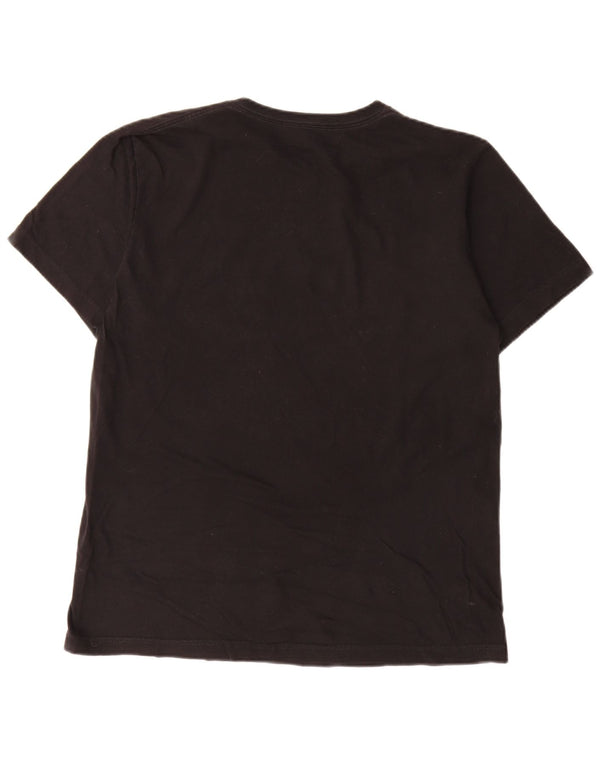 Majestic Mens Arizona Diamondbacks Graphic Camiseta Top Grande Algodón Negro