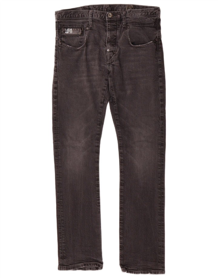 Vaqueros ajustados para hombre G-Star W32 L32 Algodón gris