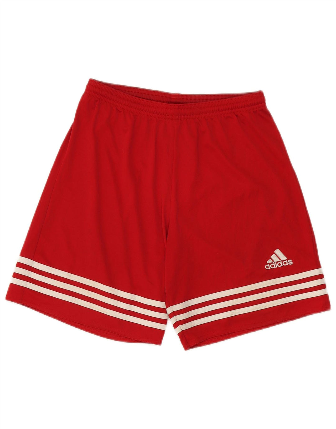 Adidas Mens Climalite Sport Shorts Pequeño Rojo Poliéster