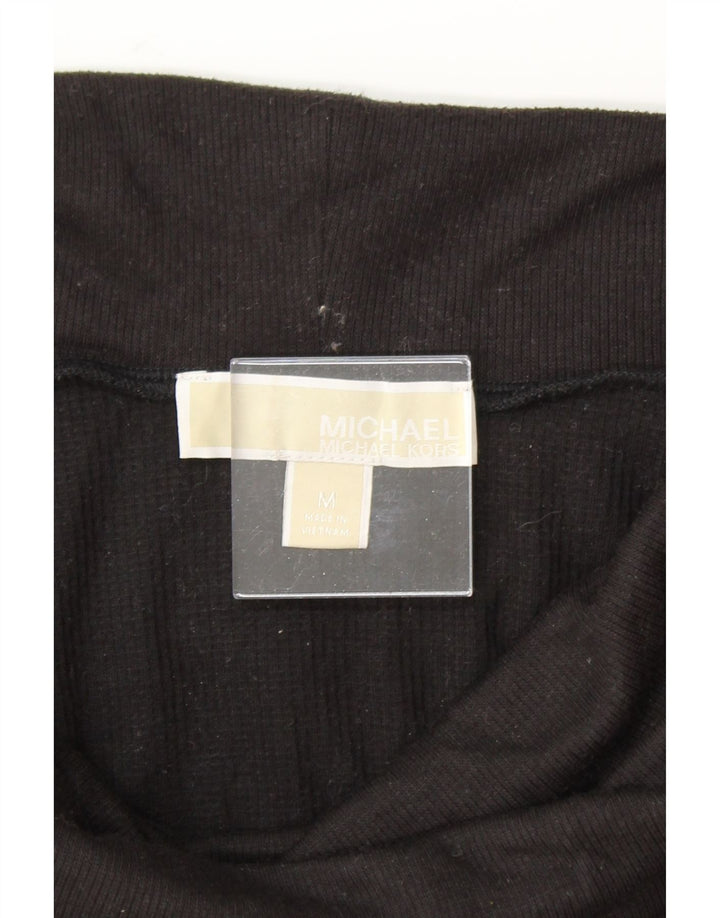 MICHAEL KORS Womens Roll Neck Jumper Sweater UK 14 Medium Black Vintage Michael Kors and Second-Hand Michael Kors from Messina Hembry 
