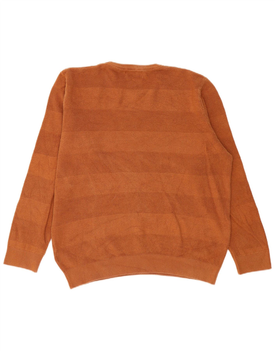 Marks & Spencer - Jersey de cuello redondo para hombre, talla XL, algodón marrón