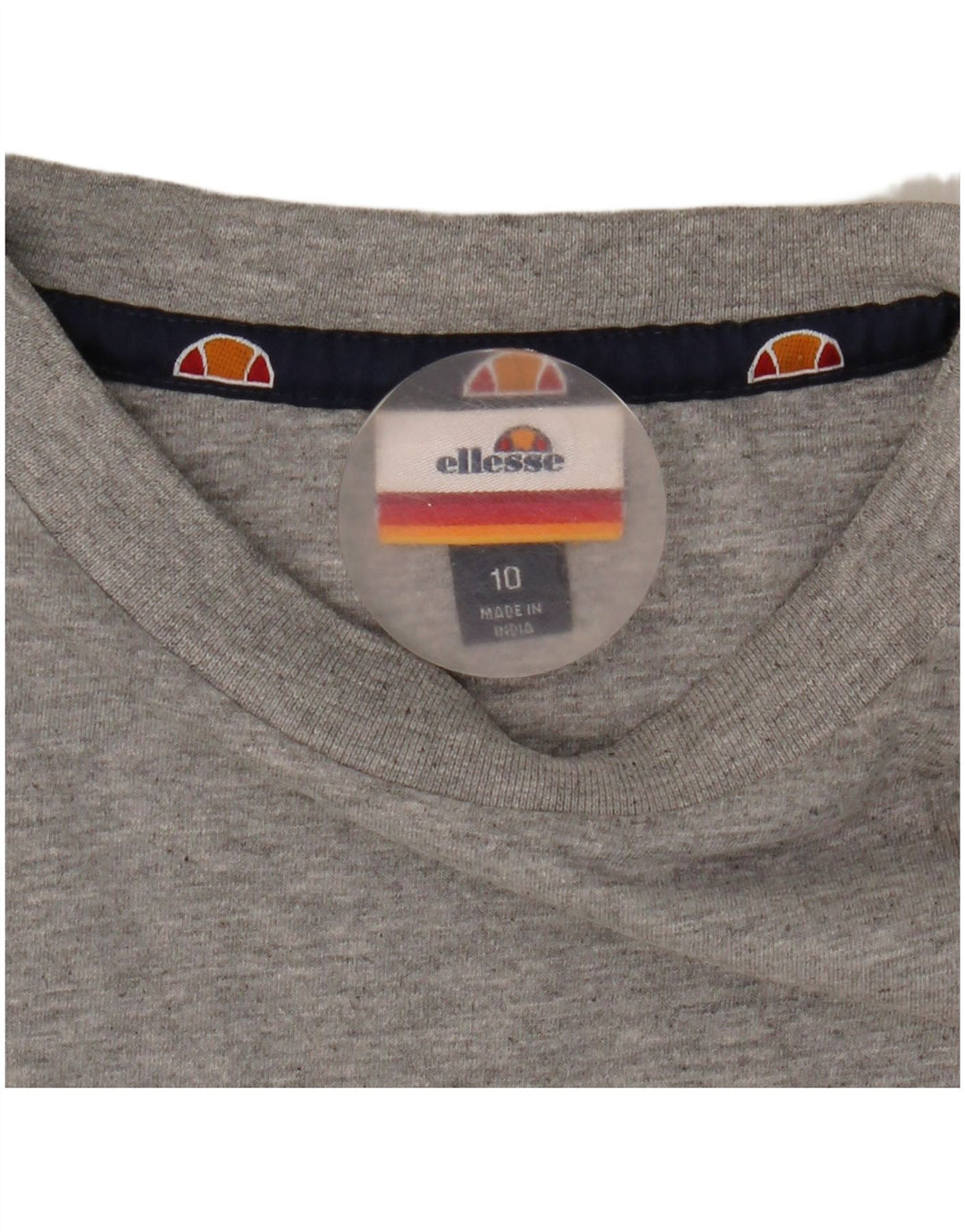 Ellesse Camiseta gráfica extragrande para mujer UK 10 Small Grey
