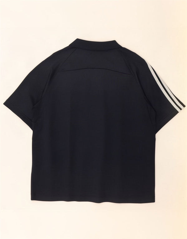Polo Adidas Hombre Small Azul Marino Poliéster