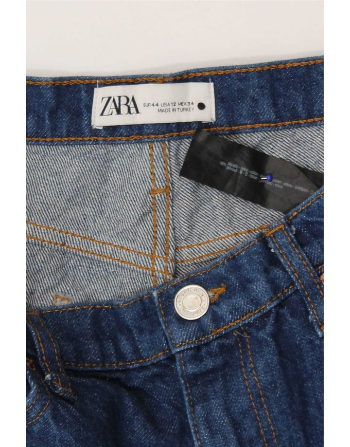 Zara Jeans Bootcut Mujer EU 44 XL W34 L27 Algodón Azul