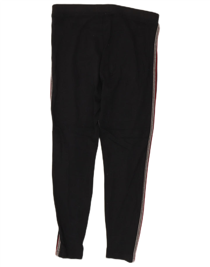 Marks & Spencer Leggings para mujer UK 40 Mediano Viscosa a rayas negras