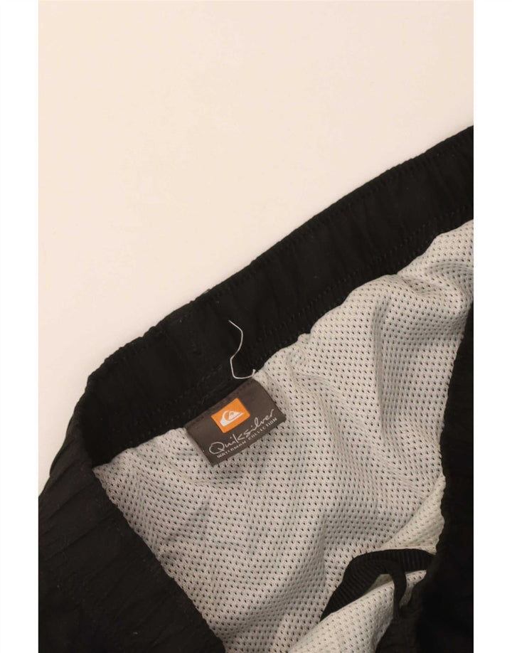 Quiksilver Shorts Deportivos Cargo Hombre Negro Mediano