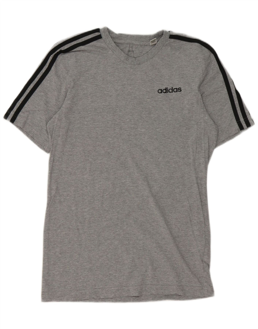 Adidas Hombre Camiseta Top Small Gris Algodón
