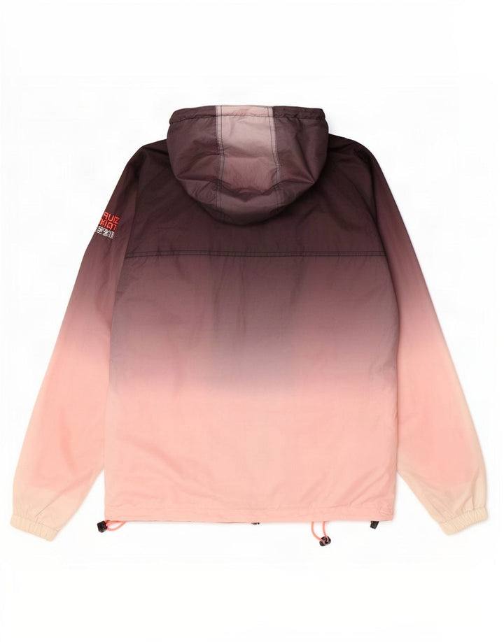 Superdry Chaqueta impermeable Windcagoule para hombre, talla 36, color block multicolor