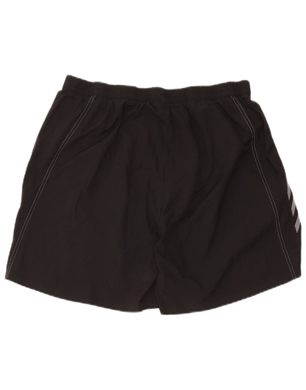 Adidas Pantalones cortos deportivos para hombre XL Negro Poliéster