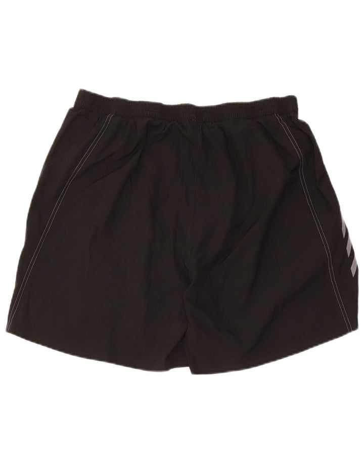 Adidas Pantalones cortos deportivos para hombre XL Negro Poliéster