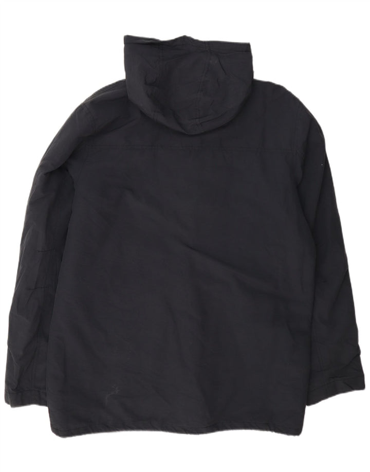 Penguin - Chaqueta cortavientos con capucha para hombre, talla 40, color azul marino