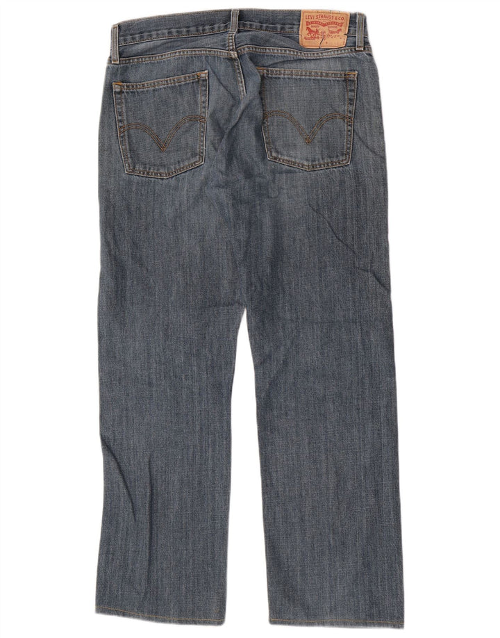 Levi's Hombre 514 Vaqueros Rectos W36 L31 Algodón Azul